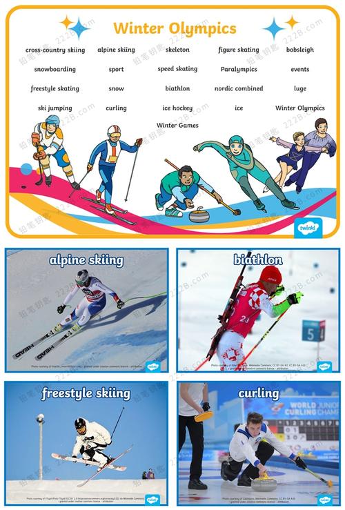 冬奥会比赛项目英文
