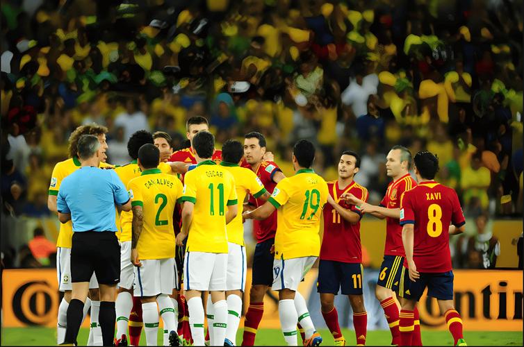 巴西vs西班牙的相关图片